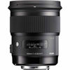 Picture of Sigma 50mm f/1.4 DG HSM Art Lens for Nikon F Mount (USA) Standard Bundle with 6AVE Deluxe Camera Lens Cleaning Kit