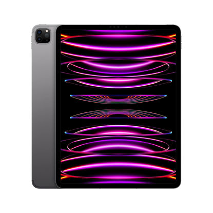 Picture of 2022 Apple iPad Pro (12.9-inch, Wi-Fi + Cellular, 128GB) - Space Gray (Renewed)