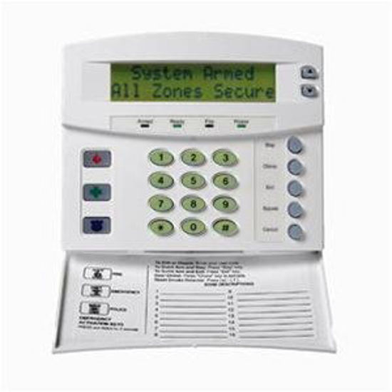 Picture of Interlogix NetWorX LCD Keypad, 192 Zones with Wireless Receiver (NX-148E-RF)