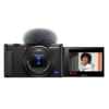 Picture of Sony ZV-1 Compact 4K HD Camera ACCVC1 Vlogger Accessory Kit with Wireless Bluetooth Grip/Tripod (GP-VPT2 BT) and 64GB UHS-II SD Card (SF-E64/T1)