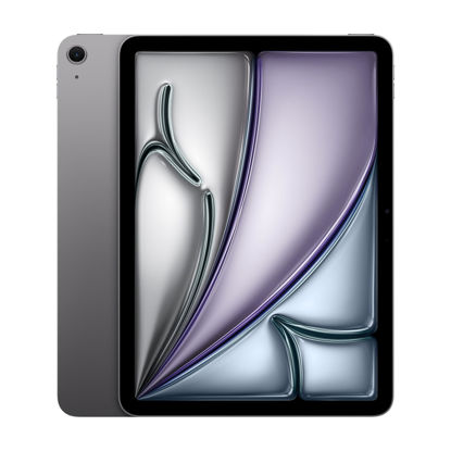 Picture of 2024 Apple iPad Air (13-inch, Wi-Fi + Cellular, 256GB) - Space Gray (Renewed)