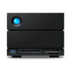 Picture of LaCie 2big Dock RAID 16TB External HDD - Thunderbolt and USB4 Compatibility, Data Recovery (STLG16000400)
