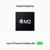 Picture of Apple 2022 MacBook Air M2 Chip (13-inch, 8GB RAM, 512GB SSD Storage) (QWERTY English) Silver (Renewed Premium)