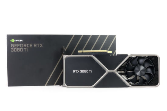 Picture of Geforce RTX 3080 Ti 12GB GDDR6X PCI Express 4.0 Graphics Card Titanium and Black