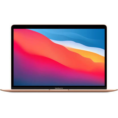 Picture of 2020 Apple MacBook Air with Apple M1 Chip with 8-Core CPU (13.3-inch, 8GB RAM, 1TB SSD Storage)(QWERTY English) Gold (Renewed)