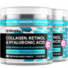 Picture of SimplyVital Collagen Face Moisturizer - Anti-Aging Retinol Cream for Face, Neck & Décolleté with Hyaluronic Acid - Made in USA, Daily Moisturizer Face Cream, 2-Pack