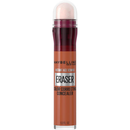 Picture of Maybelline Instant Age Rewind Instant Eraser Color Correcting Concealer, Crease-Resistant Coverage, Up to 12HR Moisturizing Wear, Orange Color Corrector, 159, 1 Count