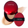 Picture of TIRTIR Mask Fit Red Cushion Foundation | Full coverage, Weighless, Skin fit, Satin Glow Finish, Korean cushion foundation (#22N Shell Beige, 0.63 Fl Oz (Pack of 1))
