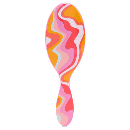 Picture of Wet Brush Original Detangler Hair Brush, Ice Cream (Sun Days) - Ultra-Soft IntelliFlex Bristles - Detangling Brush Glides Through Tangles For All Hair Types (Wet Dry & Damaged Hair) - Women & Men