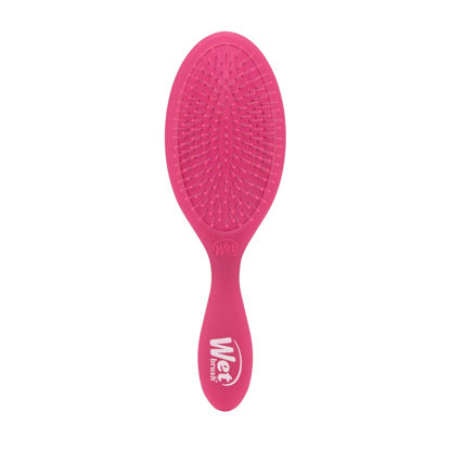 Picture of Wet Brush Original Detangler Hair Brush, Pink Frost - Ultra-Soft IntelliFlex Bristles - Detangling Brush Glides Through Tangles For All Hair Types (Wet Dry & Damaged Hair) - Women & Men
