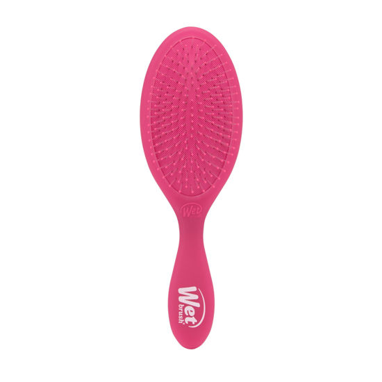 Picture of Wet Brush Original Detangler Hair Brush, Pink Frost - Ultra-Soft IntelliFlex Bristles - Detangling Brush Glides Through Tangles For All Hair Types (Wet Dry & Damaged Hair) - Women & Men