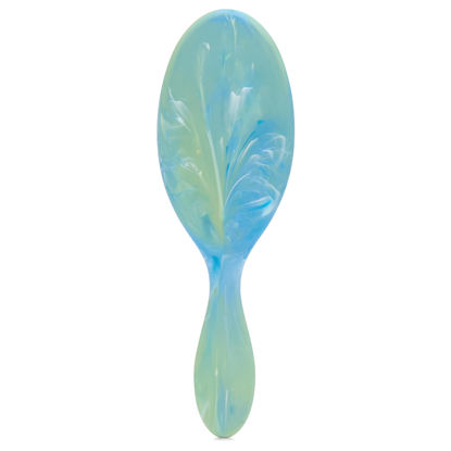 Picture of Wet Brush Original Detangler Hair Brush, Green (Matte Marble) - Ultra-Soft IntelliFlex Bristles - Detangling Brush Glides Through Tangles For All Hair Types (Wet Dry & Damaged Hair) - Women & Men