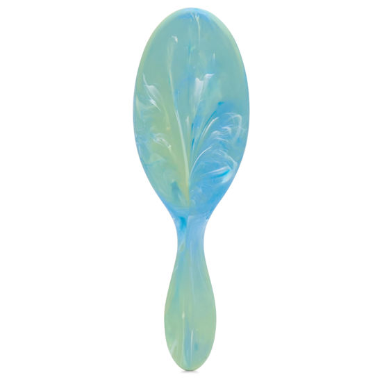 Picture of Wet Brush Original Detangler Hair Brush, Green (Matte Marble) - Ultra-Soft IntelliFlex Bristles - Detangling Brush Glides Through Tangles For All Hair Types (Wet Dry & Damaged Hair) - Women & Men