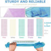 Picture of UJFQBH 5 Pieces African Bath Sponge African Net Long Net Bath Sponge Exfoliating Shower Body Scrubber Back Scrubber Skin Smoother,Great for Daily Use (Purple, Pink, Green, Blue, White)