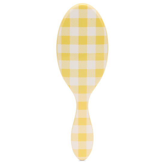 Picture of Wet Brush Original Detangler Hair Brush, Golden Gingham (Coastal Charm) - Ultra-Soft IntelliFlex Bristles - Detangling Brush Glides Through Tangles For All Hair Types (Wet Dry & Damaged) - Women & Men