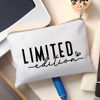 Picture of Limited Edition Makeup Bag Gift You Are Enough Cosmetic Bag Positive Quote Carry Bag Mental Health Positive Motivational Travel Bag Limited Edition Self Love Sister Pouch