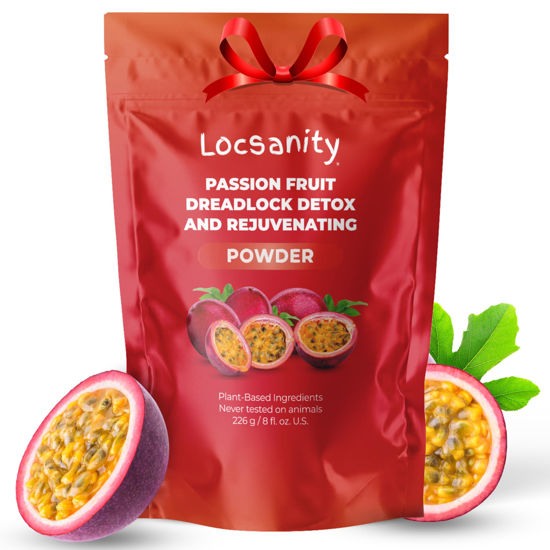 Picture of Locsanity Dreadlock Hair Scalp Detox - Deep Clean Dreadlock Powder, Cleansing Conditioner - Natural Hair Cleanser for Build Up - ACV Alternative, Loc Care and Maintenance Products
