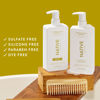 Picture of Coconut & Turmeric Shampoo and Conditioner Contain Naturally Derived Ingredients | All Hair Types, Color & Treated, Fine to Dry Damaged, Sulfate & Dye Free - 2-Pack