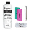 Picture of Pronto Pure Acetone 16 oz Nail Polish Remover Gel Nail Kit, Acrylic Nail Kit Including Cuticle pusher, Nail File, Nail Buffer, and Nail scraper- Ideal For Gel Nail Polish & Dip Powder Removal