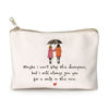 Picture of Maybe I Can't Stop The Downpour Cosmetic Bag, Tough Times Sister Gifts, Gift for Friend in Need, Friendship Support, Always Here for You, Makeup Case, Small Travel Bag, Bestie Gift