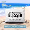 Picture of Blessed Mom Makeup Bag Mom Vibes Pouch Mom Life Cosmetic Bag Mom Mode Mother's Day Gift Girl Mama Birthday Gift Boy Mama Travel Bag Bible Verse Toiletry Bag