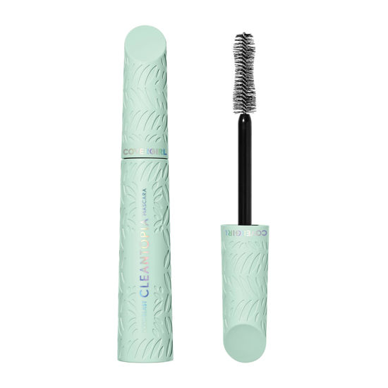 Picture of CoverGirl Lash Blast Cleantopia Mascara Volume Mascara, 780 Black Brown Frost, Vegan Formula, Clean Mascara, Volumizing Mascara, Mascara for Sensitive Eyes, Doesn't Smudge, 0.32oz