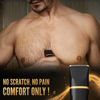 Picture of Risina Body Hair Trimmer for Men, IPX7 Waterproof Versatile Shaver for Temple, Groin, Nose, Ear Hairs, Beard, Electric Razor for Men, Painless Grooming Kit with 2 Replaceable Ceramic Blade Heads