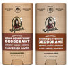 Picture of Dr. Squatch Natural Deodorant for Men - Odor-Squatching Men's Deodorant Aluminum Free - Maverick Musk + Wood Barrel Bourbon (2.65 oz, 2 Pack)