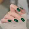 Picture of GAOY Green Gel Nail Polish, 16ml Soak Off Gel Polish, UV Light Cure for Nail Art DIY Manicure at Home, 2477 Emerald Green