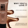 Picture of Elizabeth Mott Thank Me Later Multipurpose Natural Glow Enhancer, Primer, Highlighter - Best Glowy Skincare Makeup, Vegan & Cruelty-Free, No Sulfate, Paraben or Phthalate - Tan Sheer Glow, 30g