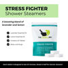 Picture of Stress Fighter Shower Steamers Aromatherapy with Essential Oils, Made in the USA Shower Bombs, Shower Bomb Aromatherapy, Relaxing Gifts for Women, Spa Day Gift, Birthday Gift
