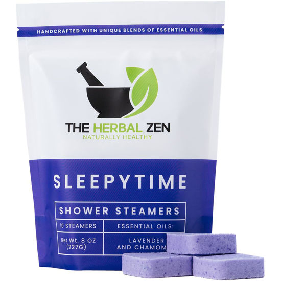 Picture of Lavender Shower Steamers Aromatherapy with Essential Oils, Made in the USA Shower Bombs, Shower Bomb Aromatherapy, Relaxing Gifts for Women, Spa Day Gifts, Birthday Gifts for Women and Men
