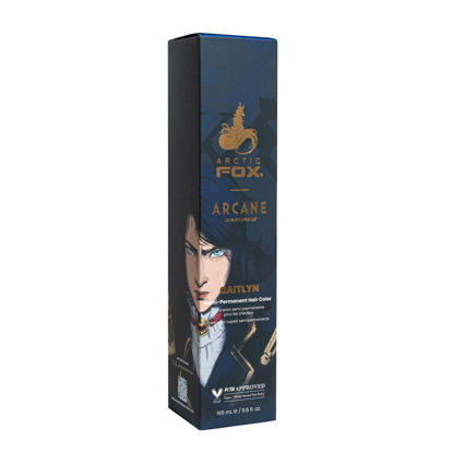Picture of Arctic Fox x Arcane League of Legends Vegan and Cruelty Free Semi Permanent Hair Color Dye (5.6 Fl Oz, CAITLYN)