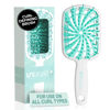 Picture of FHI Heat UNbrush Plus - Curly Hair Brush for Gentle & Effective Detangling on Wet or Dry Fragile Hair Types - Detangler Brush w/ 84 UltraFlex Bristles, Ultra-light, Vented, Anti Static Hairbrush