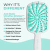Picture of FHI Heat UNbrush Plus - Curly Hair Brush for Gentle & Effective Detangling on Wet or Dry Fragile Hair Types - Detangler Brush w/ 84 UltraFlex Bristles, Ultra-light, Vented, Anti Static Hairbrush