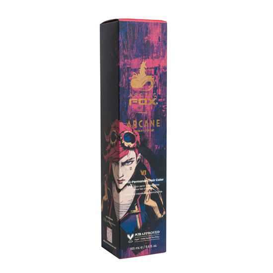 Picture of Arctic Fox x Arcane League of Legends Vegan and Cruelty Free Semi Permanent Hair Color Dye (5.6 Fl Oz, VI)