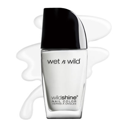 Picture of wet n wild Wild Shine Nail Polish, French White Crème, Nail Color