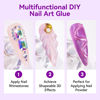 Picture of Makartt Rhinestone Glue for Nails 12PCS 30ML, Super Strong Gel Adhesive for Nail Salon, 3D Nail Art, Gem Jewelry & Nail Charm Decoration