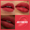 Picture of MAYBELLINE Super Stay Teddy Lip Tint, Long Lasting Matte Lipstick For Up To 12HR Wear, July Forever, 1 Count
