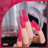 Picture of GAOY Red Hot Pink Gel Nail Polish Set, 6 Colors Neon Soak Off UV Light Cure Gel Polish Kit for Salon and Nail Art DIY at Home