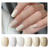Picture of GAOY White Gel Nail Polish Set, 6 Colors Jelly Milky White Soak Off UV Light Cure Gel Polish Kit for Salon and Nail Art DIY at Home