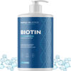 Picture of Volumizing Biotin Shampoo for Thinning Hair - Thin Hair Shampoo with Rosemary Argan and Essential Oils for Hair Care - Vegan Sulfate Free Shampoo for Damaged Dry Hair Paraben and Cruelty Free