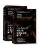Picture of Madison Reed Radiant Hair Color Kit, Darkest Mahogany Brown for 100% Gray Coverage, Ammonia-Free, 4NMG Bolzano Brown, Permanent Hair Dye, Pack of 2