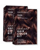 Picture of Madison Reed Radiant Hair Color Kit, Dark Cinnamon Brown for 100% Gray Coverage, Ammonia-Free, 5NGM Catania Brown, Permanent Hair Dye, Pack of 2