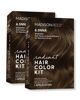 Picture of Madison Reed Radiant Hair Color Kit, Soft Medium Neutral Brown for 100% Coverage of Resistant Gray Hair, Ammonia-Free, 6.5NNA Sondrio Brown, Permanent Hair Dye, Pack of 2