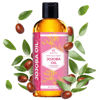 Picture of Leven Rose Jojoba Oil, Pure Cold Pressed Natural Unrefined Moisturizer for Skin Hair and Nails 16 Fl. oz