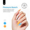 Picture of beetles Gel Polish Set, 6 Colors Yellow White Orange Blue Gel Polish Kit, Glitter Green Nail Polish Soak Off Nail Lamp Nail Art Manicure Kit, DIY Home Salon Gifts for Women