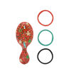 Picture of Wet Brush Mini Detangler Hair Brush Elf Kit - Ultra-Soft IntelliFlex Bristles - Detangling Brush Glides Through Tangles For All Hair Types (Wet Dry & Damaged) - 1 Brush & 3 Elastics