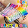 Picture of Townley Girl L.O.L Surprise 16 Piece Glitter Pen Body Art Set, Glittery and Bright Colors, Ages 3