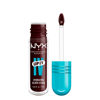 Picture of NYX PROFESSIONAL MAKEUP Lip IV Hydrating Gloss Serum, Lip Stain with 12HR Hydration - Water Bout Wine (Red Lip Gloss)